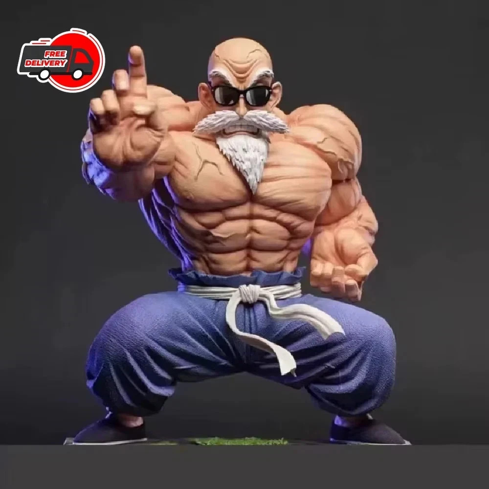 Anime Dragon Ball Master Roshi Action Figure Collectible Toy Gift