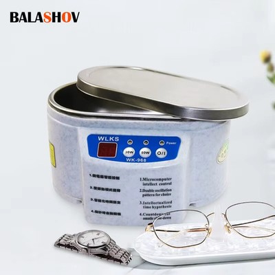 30/50W Digital Ultrasonic Cleaner Sonicator Bath Vibration Ultrasonic Jewelry...
