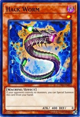 Hack Worm - COTD-EN012 - Common - Unlimited Edition - Heavily Played