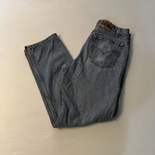 VTG Levis 540 Jeans 34x30  Orange Tab Distressed Denim Grunge