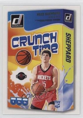 2024-25 Panini Donruss Crunch Time Press Proof Reed Sheppard #9 Rookie RC 1o96