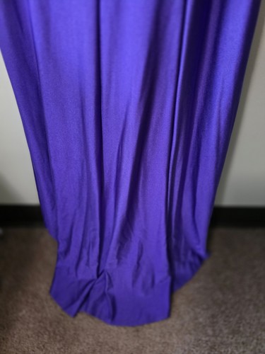 Studio 17 Purple Fishtail Studded Evening Gown Sexy Feminine Size 8 Pre-loved - Picture 10 of 14