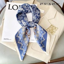 27.5'' x 27.5'' Square satin Scarf Women Shawl Wrap top quality