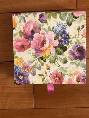 NEW Peter Pauper Press Designer Desk Notes Peony Garden