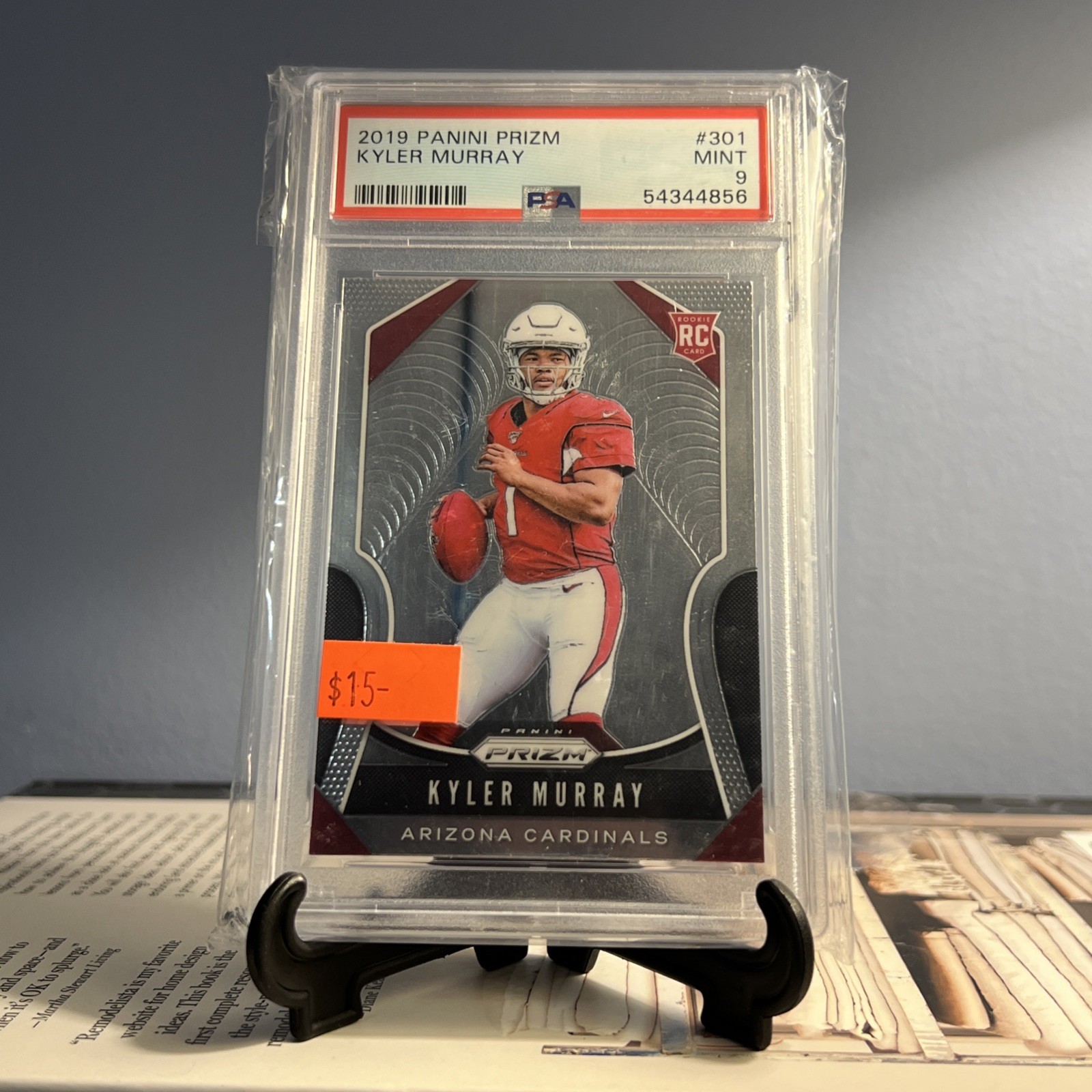 2019 Panini Prizm Kyler Murray #301 PSA 9 RC