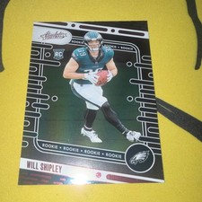 Panini Absolute 2024 Pink Will Shipley Rookie #187 Philadelphia Eagles 