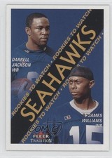 2000 Fleer Tradition Rookies to Watch Darrell Jackson James Williams #362 0s5