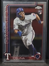 2025 Topps Chrome Update #USC174 Alejandro Osuna Texas Rangers