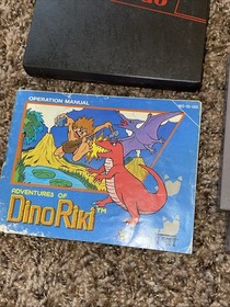 Adventures of Dino Riki (NES, 1989) w/manual Tested Working!