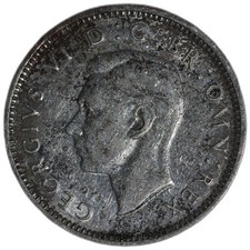 United Kingdom - 6 Pence - 1940 - KM#852 - Silver .500