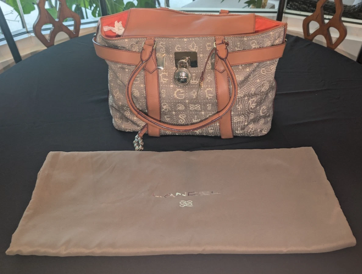 Lancel Leather Exterior Satchel/Top Handle Bag Handbags & Bags for