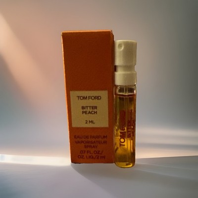 Tom Ford Bitter Peach Eau de Parfum EDP Sample Spray Vial 2ml / 0.07fl.oz New
