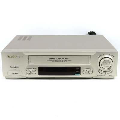 Tested   Sharp VC-M31GM VHS-Videorecorder Champagne NTSC PAL VHS Player