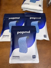 3 Packs of PAPMD Mouth Tape 93 Total Strips New In Sealed Packs