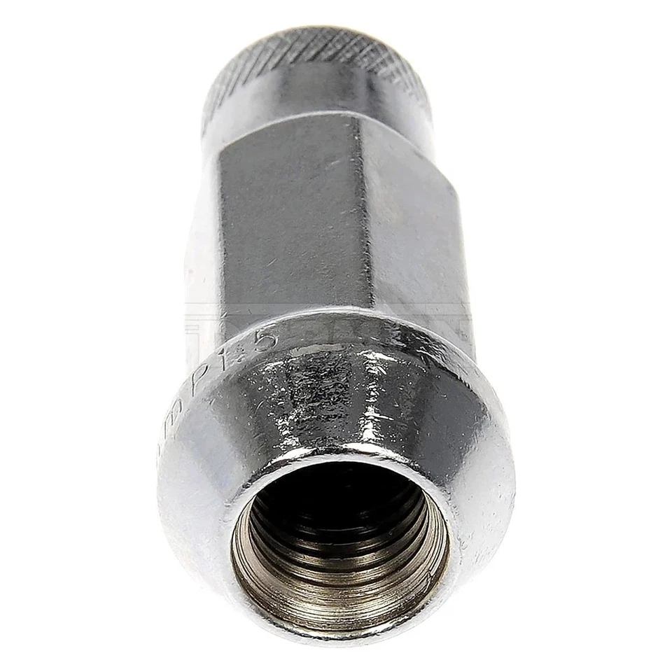 For Mazda Miata 90-95 Dorman Chrome Cone Seat Duplex Acorn Open End Lug Nuts Foto 2 de 4