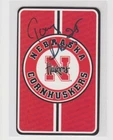 TONY DAVIS NEBRASKA UNIVERSITY BENGALS 1976-78  AUTOGRAPHED PLAYING CARD