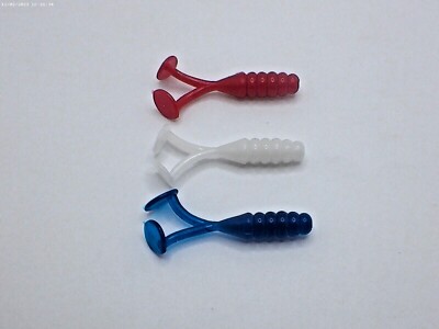 35- 2'' Tap Dancers Soft Plastic Fishing Lure Baits Tackle Crappie Bass Pan Fish