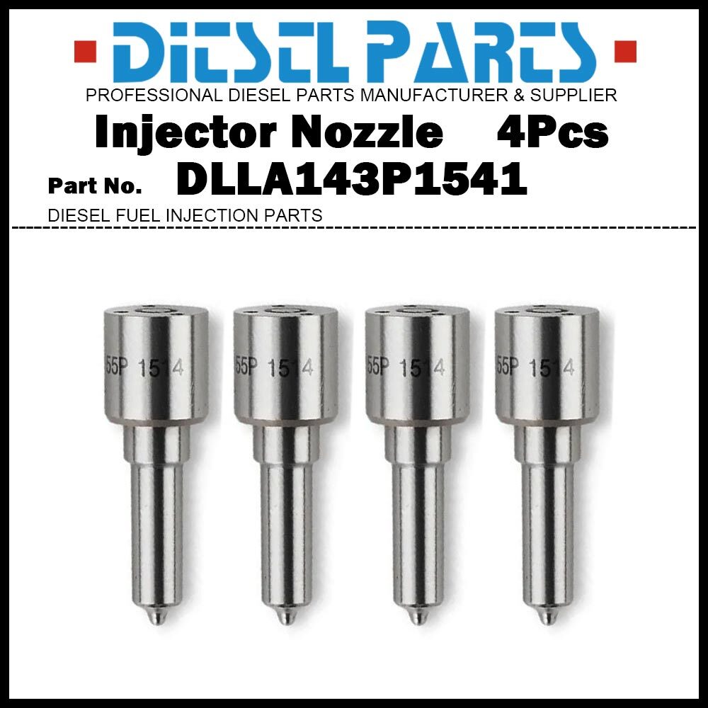 4x Fuel Injector Nozzle DLLA155P1514 for Ford Ranger Mazda BT-50
