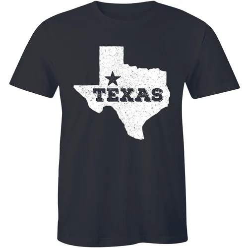 Home Texas Map Flag Texan Lone Star State Southern Pride USA Tee Men's T-Shirt