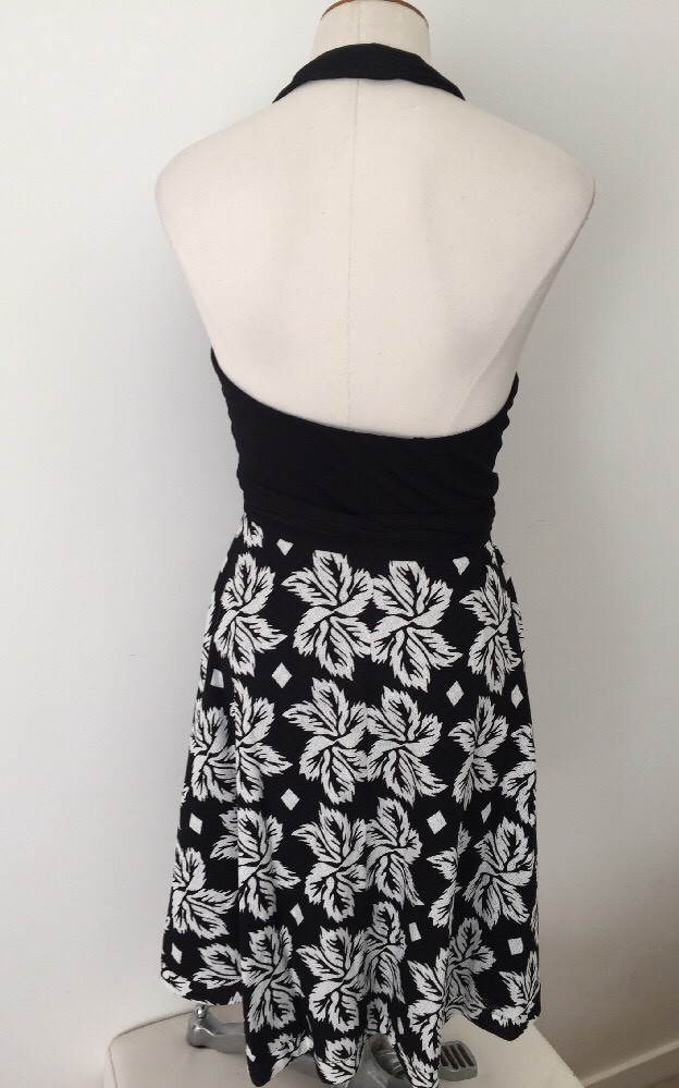 $468 Diane von Furstenberg DVF Amelia Halter Wrap Dress