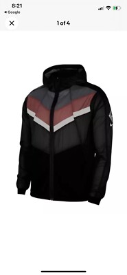 Nike Windrunner Wild Run - Running Jacket - Black CU5738-010 Men's Size Medium