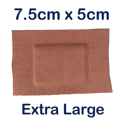 STEROPLAST PREMIUM ULTRA HAFTENDE MEDIZINISCHE SCHNITTPFLASTER X-LARGE 7,5 CM X 5 CM