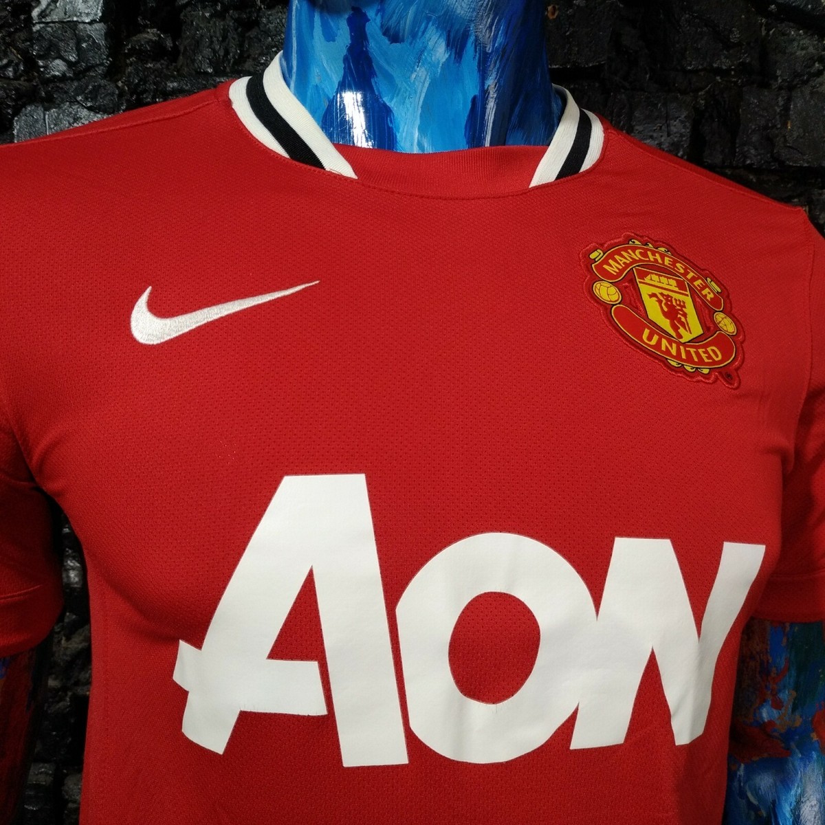 Manchester United Champions Jersey Home football 11-12 Nike Manchester United Champions Jersey Home football 11-12 Nike
