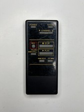 Sharp RRMCG0238GESA Vintage VCR Remote Control, Black - OEM Original