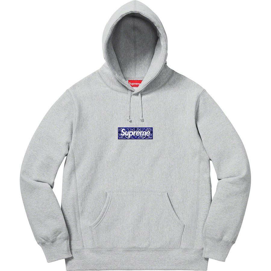 supreme bandana box logo hooded L