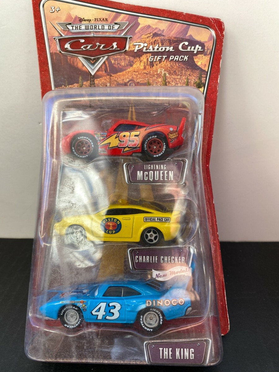 MATTEL DISNEY PIXAR CARS PISTON CUP GIFT PACK McQUEEN THE KING