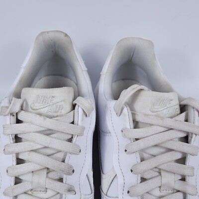 Nike Air Force 1 DJ9946-100 Womens White Low Top Lace Up Athletic
