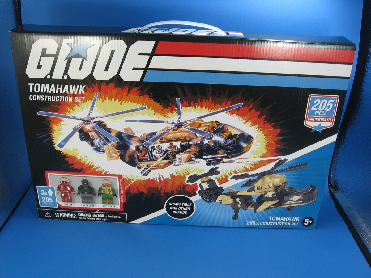 GI Joe Tomahawk Helicopter Construction Set Lifeline Forever