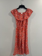 Girls Size 7 Jumpsuit Floral