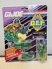 1991 Vintage GI Joe Bulletproof DEF Edition V1 SERIES 10 MOC Sealed  AFA It!