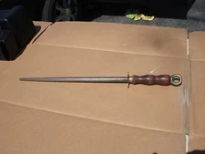 Vintage Arion USA Knife Sharpening Steel  14 in. Used