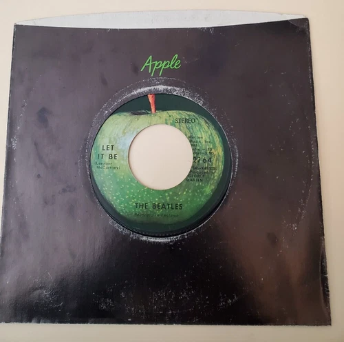 Beatles LET IT BE /  YOU KNOW MY NAME (ROCK N ROLL 45) #2764 PLAYS VG+