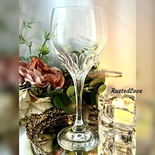 Wine Glasses Schott Zwieszel Vintage Revue Blown Glass Wine Goblet Large Clear *