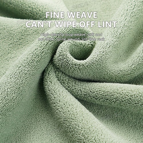 600GSM Microfiber Car Wash Drying Towel Auto Detailing Cleaning Cloth No Scratch - Picture 2 of 11