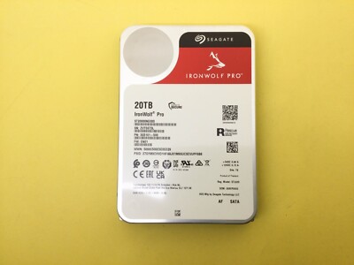 Seagate IronWolf Pro 20TB 7.2K RPM SATA 6Gb/s 256MB 3.5 Seagate IronWolf Pro 20TB 7.2K RPM SATA 6Gb/s 256MB 3.5