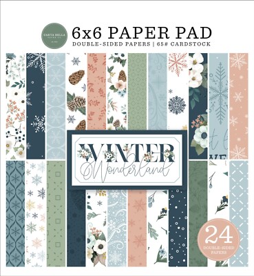 Carta Bella - Winter Wonderland - 6x6 Paper Pad 24 Double-sided Sheets