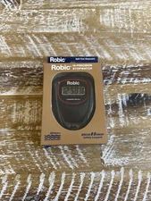 Robic SC-429 Hi-Precision Water Resist 2 Memory Stopwatch Black New