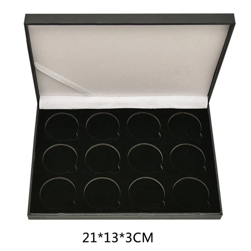40MM Coin Capsule Storage Box Display Case Holder Collection Container Supplies - Imagen 6 de 16