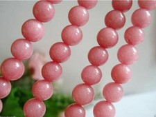 Natural 8mm Pink Morganite Round Gemstone Loose Beads 15'' AAA 
