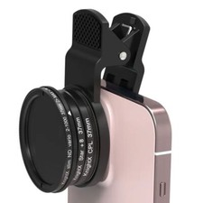 Mobile Camera Lens Polarizer Filter Durable For iPhone Huawei Xiaomi Samsung