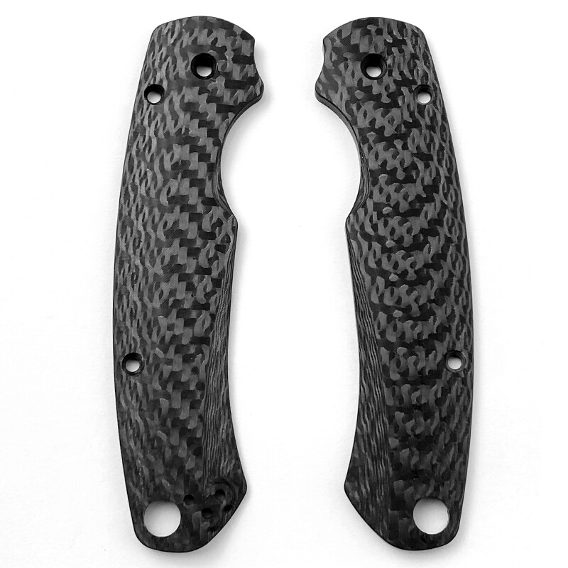 DIY 1 Pair All Carbon Fiber Handle For Paramilitary 2 C81 Folding Knife Scales eBay