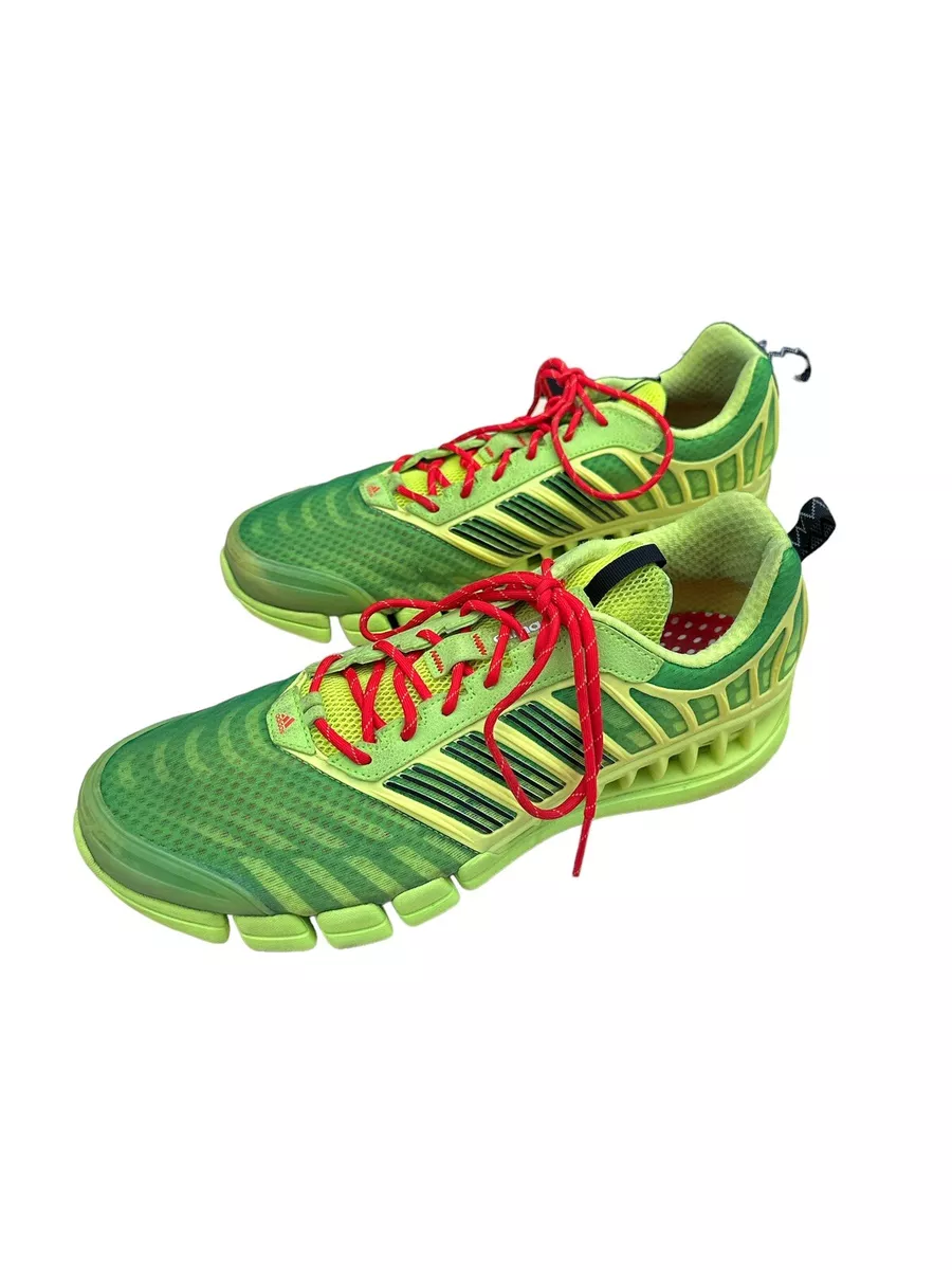 RARE 2013 ADIDAS CLIMACOOL BRIGHT Green Aerate 2 Men s RUNNING SHOES Size 11