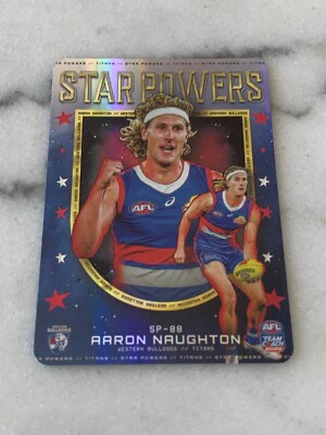 2025 Teamcoach Star Powers TEAM Aaron Naughton - Western Bulldogs