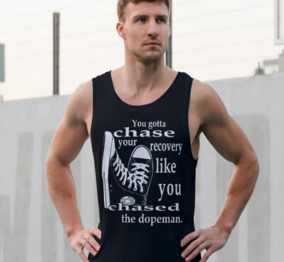 Narcotics Anonymous CHASE YOUR RECOVERY  Unisex Tank Top  FREE SHIPPING