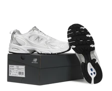 New Balance 530 Mens Sneakers Munsell White Silver ✅Multiple Sizes