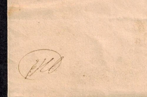 Dutch East Indies Pre Stamp 1841 Full Cover w/ GRISSEE & FRANCO Boxed Red - Image 3 of 4